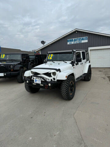 2012 Jeep Wrangler Unlimited for sale at Iowa Auto Sales in Storm Lake IA