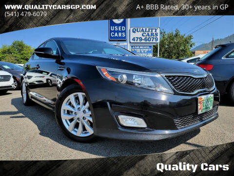 2015 Kia Optima for sale at Quality Cars in Grants Pass OR