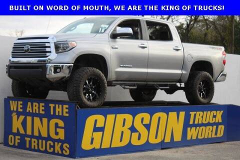2018 Toyota Tundra for sale at Gibson Truck World in Sanford FL