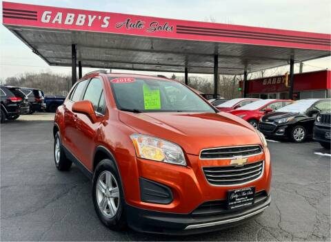2016 Chevrolet Trax for sale at GABBY'S AUTO SALES in Valparaiso IN