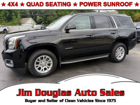 2018 GMC Yukon for sale at Jim Douglas Auto Sales in Pontiac MI