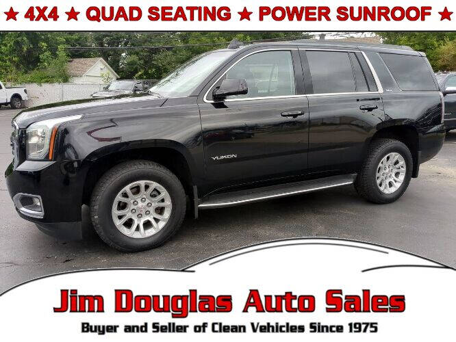2018 GMC Yukon for sale at Jim Douglas Auto Sales in Pontiac MI