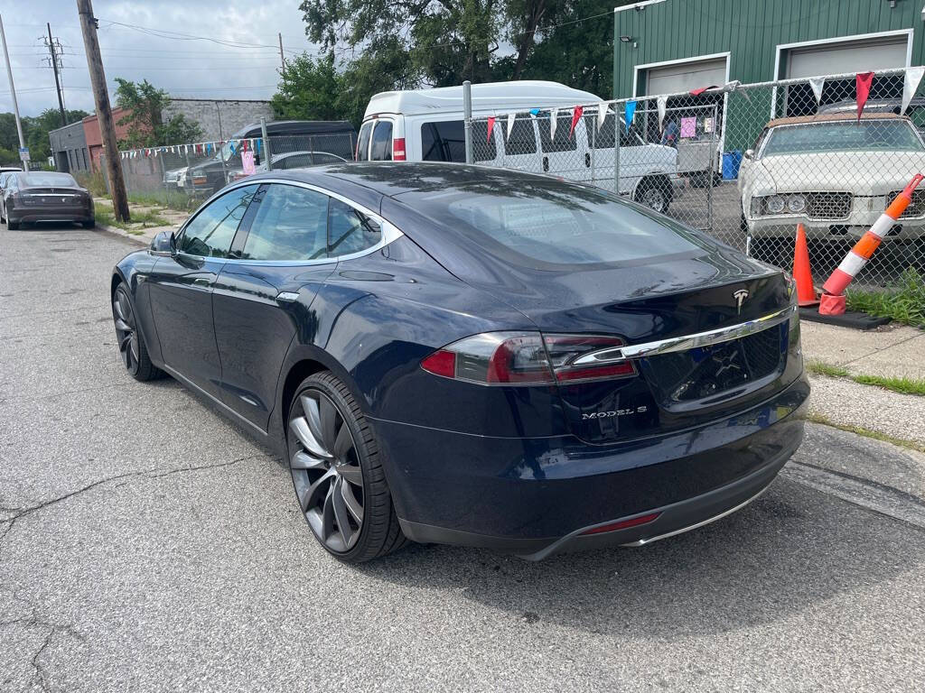 2014 Tesla Model S for sale at DEES AUTO SALES & KUSTOMS WHIPS INC in Gary, IN