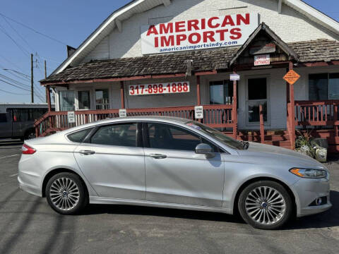 2016 Ford Fusion for sale at American Imports INC in Indianapolis IN