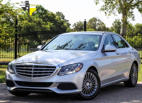 2015 Mercedes-Benz C-Class for sale at Texas Auto Corporation in Houston TX