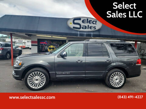 2016 Lincoln Navigator for sale at Select Sales LLC in Little River SC