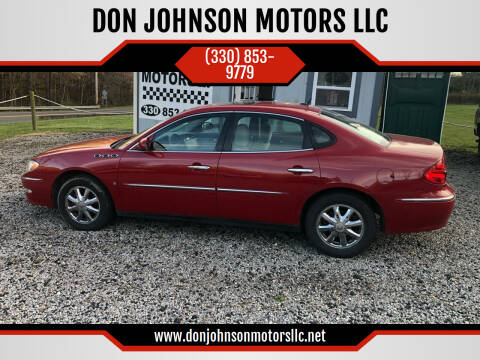 2008 Buick LaCrosse for sale at DON JOHNSON MOTORS LLC in Lisbon OH