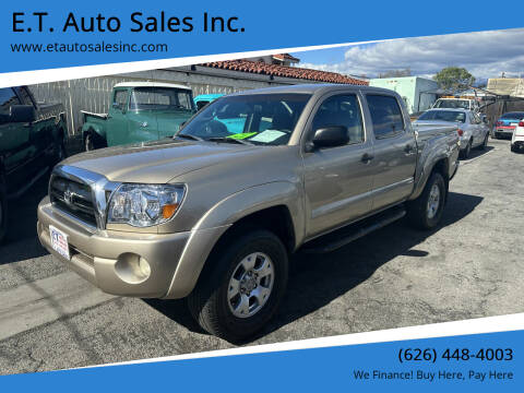 2007 Toyota Tacoma for sale at E.T. Auto Sales Inc. in El Monte CA