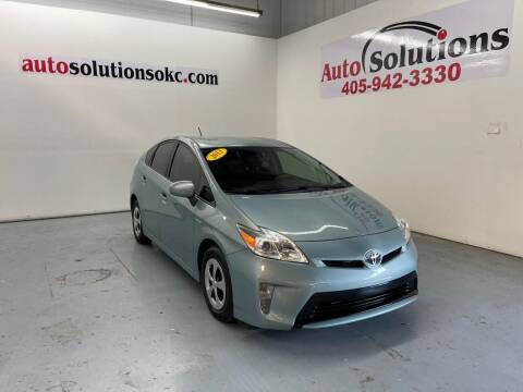 2013 Toyota Prius for sale at Auto Solutions in Warr Acres OK