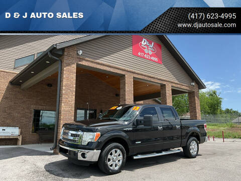 2013 Ford F-150 for sale at D & J AUTO SALES in Joplin MO