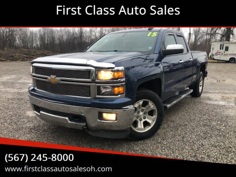 2015 Chevrolet Silverado 1500 for sale at First Class Auto Sales MI in Erie MI