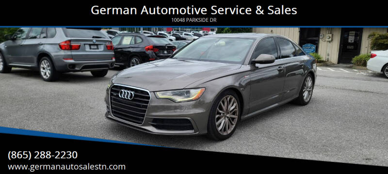 2013 Audi A6 for sale at German Automotive Service & Sales in Knoxville TN