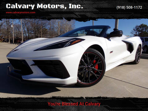 2023 Chevrolet Corvette for sale at Calvary Motors, Inc. in Bixby OK