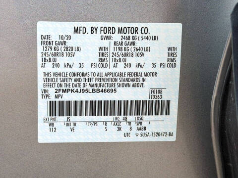 2020 Ford Edge SEL