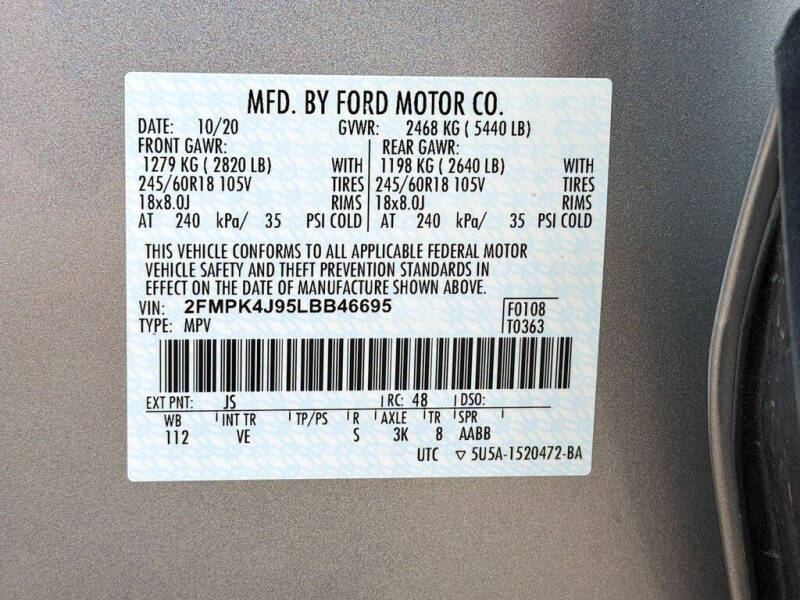 2020 Ford Edge SEL