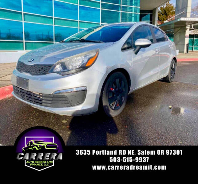 2017 Kia Rio for sale at Carrera Auto Broker & Finance LLC in Salem OR