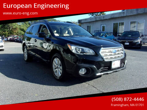 2016 Subaru Outback for sale at European Engineering in Framingham MA