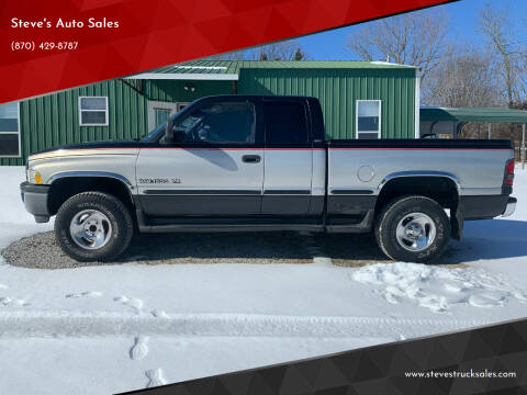 1998 Dodge Ram Pickup 1500 for sale at Steve's Auto Sales in Harrison AR