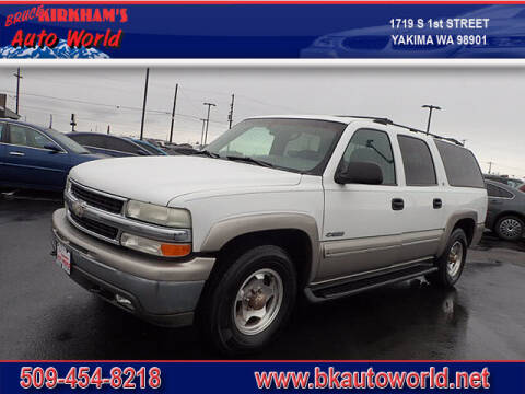 2000 Chevrolet Suburban for sale at Bruce Kirkham's Auto World in Yakima WA