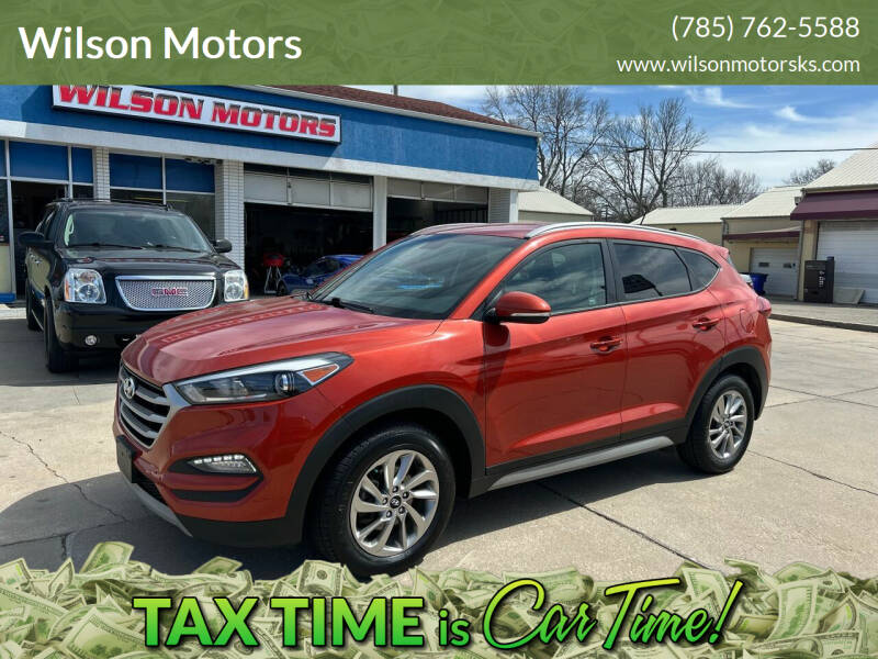 2017 Hyundai Tucson for sale at Wilson Motors in Junction City KS