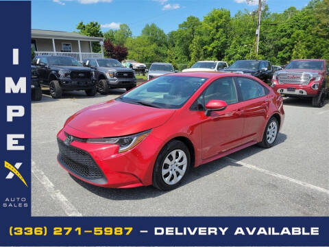 2021 Toyota Corolla for sale at Impex Auto Sales in Greensboro NC