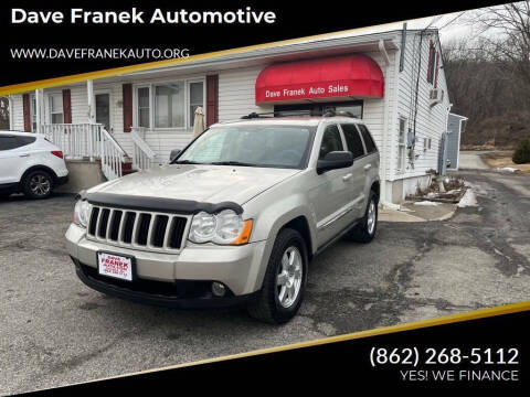 2010 Jeep Grand Cherokee for sale at Dave Franek Automotive in Wantage NJ