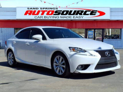 2016 Lexus IS 200t for sale at Autosource in Sand Springs OK
