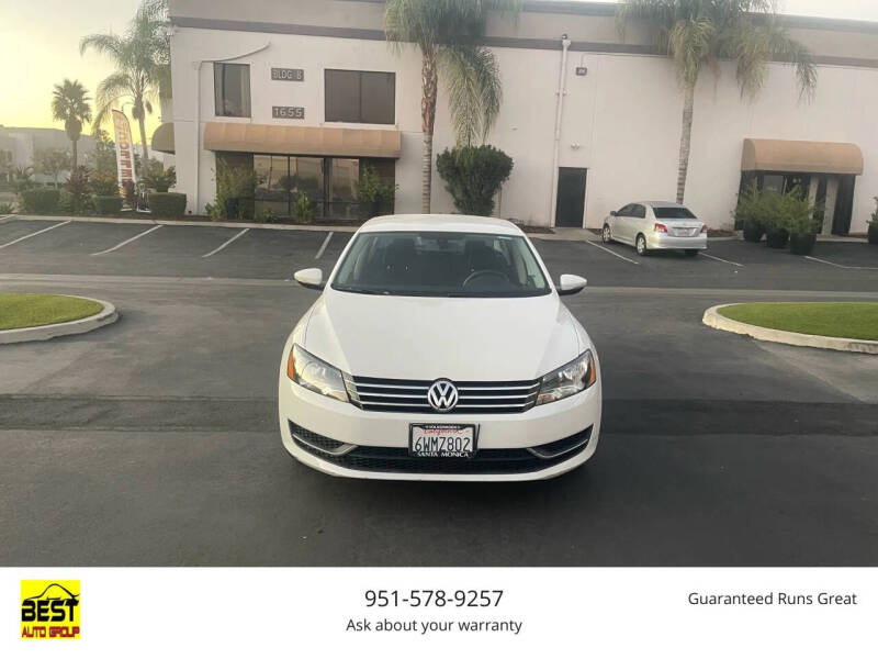 2012 Volkswagen Passat S PZEV
