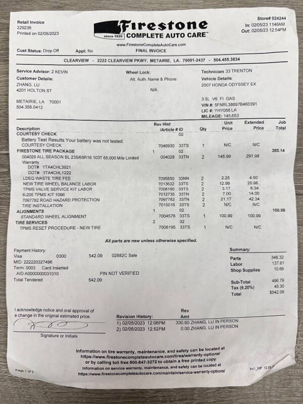 2007 Honda Odyssey EX-L