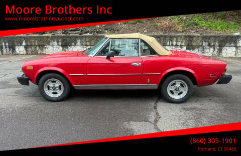 1981 FIAT 2000 for sale at Moore Brothers Inc in Portland CT