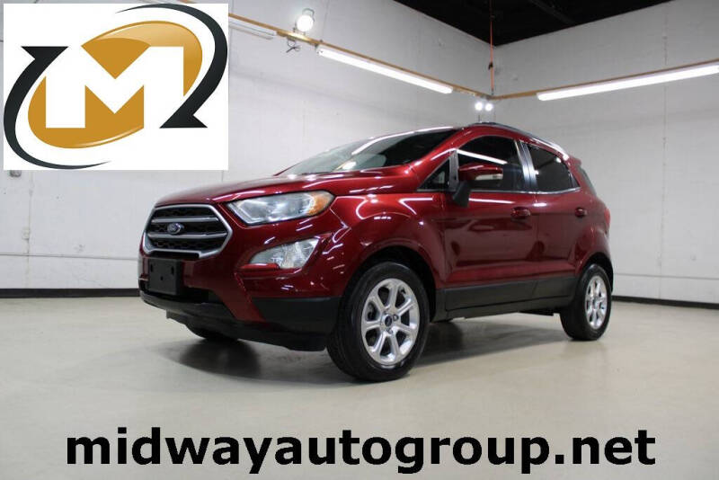 2021 Ford EcoSport for sale at Midway Auto Group in Addison TX