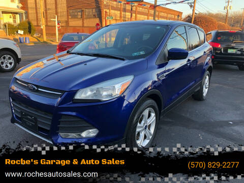 2015 Ford Escape for sale at Roche's Garage & Auto Sales in Wilkes-Barre PA