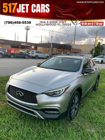 2018 Infiniti QX30 for sale at 517JetCars in Hollywood FL