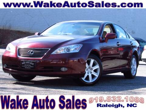 2008 Lexus ES 350 for sale at Wake Auto Sales Inc in Raleigh NC