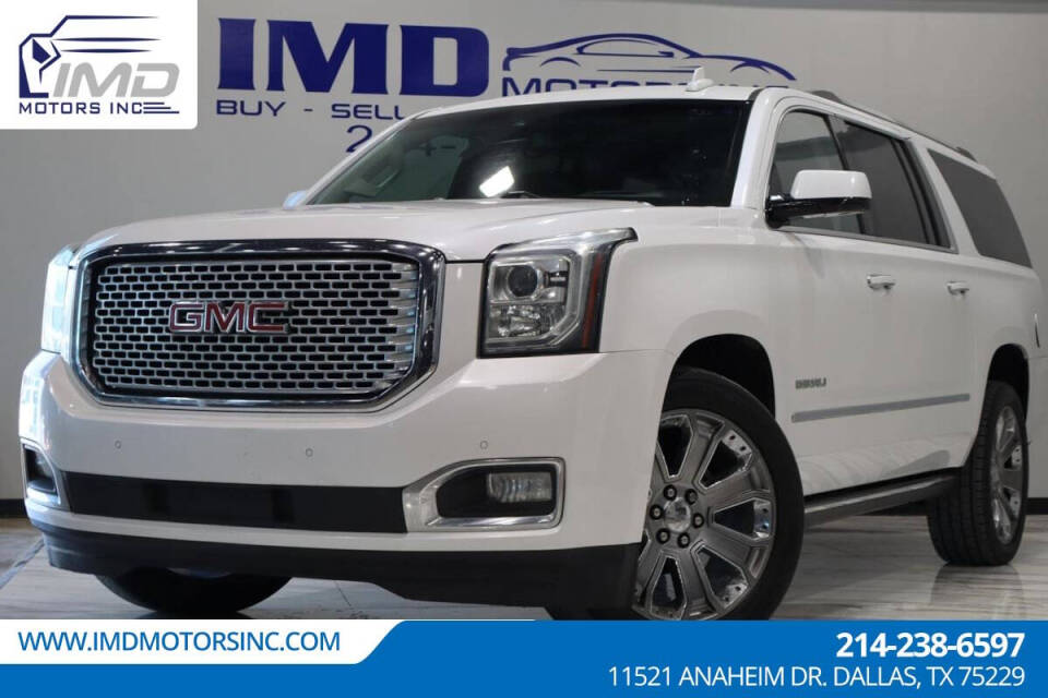 2016 GMC Yukon XL for sale at IMD MOTORS, INC in Dallas, TX