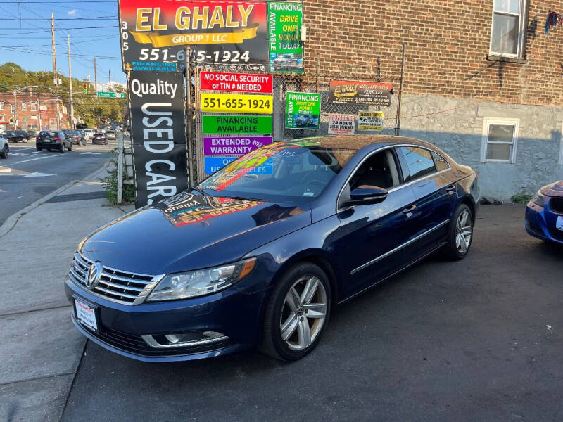 2013 Volkswagen CC for sale at EL GHALY GROUP 1 Quality used vehicles in Jersey City NJ