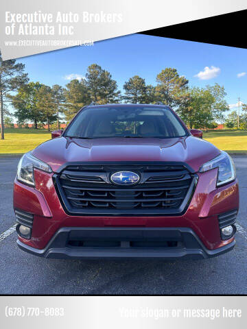 2022 Subaru Forester for sale at Executive Auto Brokers of Atlanta Inc in Marietta GA