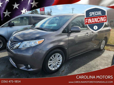 2015 Toyota Sienna for sale at Carolina Motors in Thomasville NC