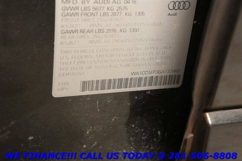 2016 Audi SQ5 3.0T quattro Premium Plus