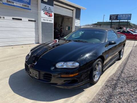 2002 Chevrolet Camaro for sale at NATIONAL CAR AND TRUCK SALES LLC - National Car and Truck Sales in Norwood NC