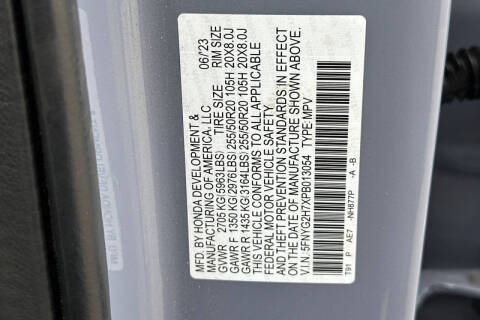 2023 Honda Pilot Touring