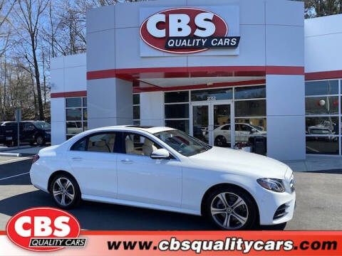 2019 Mercedes-Benz E-Class for sale at CBS Quality Cars in Durham NC