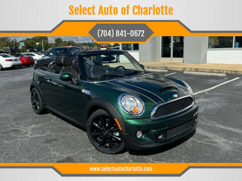 2014 MINI Convertible for sale at Select Auto of Charlotte in Matthews NC