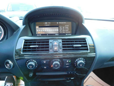 2007 BMW 6 Series 650i