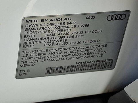 2024 Audi Q5 quattro S line Prem Plus 45 TFSI