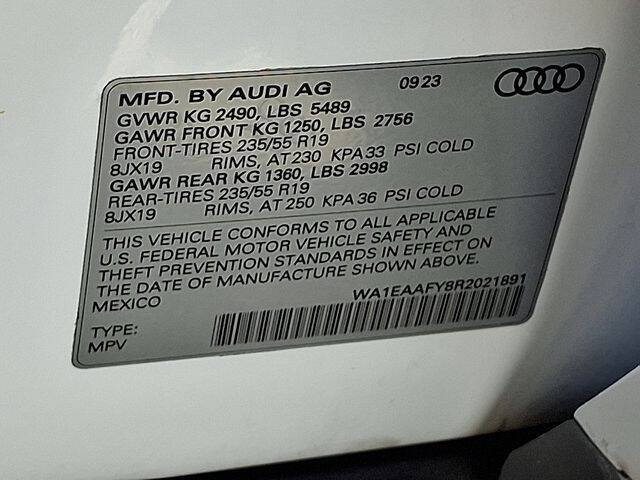 2024 Audi Q5 quattro S line Prem Plus 45 TFSI