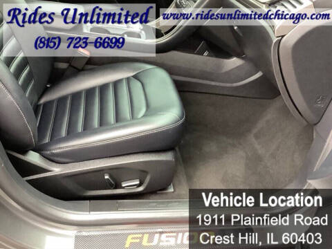 2019 Ford Fusion SEL