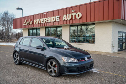 2016 Volkswagen Golf GTI for sale at Lee's Riverside Auto in Elk River MN