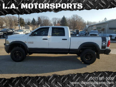 2013 RAM 2500 for sale at L.A. MOTORSPORTS in Windom MN