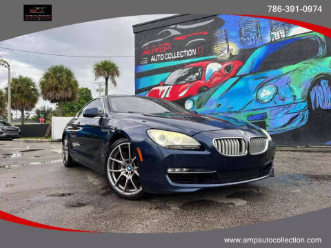 2013 BMW 6 Series for sale at Amp Auto Collection in Fort Lauderdale FL